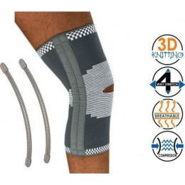 Επιγονατίδα 3D με τρύπα & 4 σπιράλ μπανέλλες | Επιγονατίδες με μπανέλλες στο Paterakis Medical Group