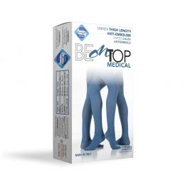 ΚΑΛΤΣΑ ΡΙΖΟΜΗΡΙΟΥ ΑΝΤΙΕΜΒΟΛΙΚΗ 19mmHg ΜΕ ΣΙΛΙΚΟΝΗ - ΛΕΥΚΟ ΧΡΩΜΑ | BeOnTop στο Paterakis Medical Group