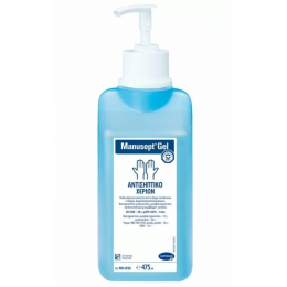 Αντισηπτικό gel χεριών Μanusept 475ml (με αντλία) | Αντισηψία Χεριών & Σώματος στο Paterakis Medical Group