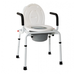 Καρέκλα τουαλέτα με πτυσσόμενα πλαϊνά 09-2-118 | Βοηθήματα Μπάνιου - WC στο Paterakis Medical Group