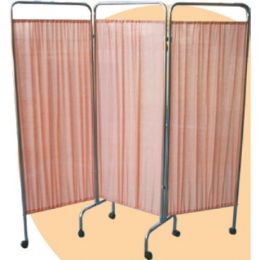 Παραβάν 3φυλλο χρώμιο – σομόν | Παραβάν - Φακοί στο Paterakis Medical Group