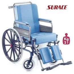 Αναπηρικό αμαξίδιο GRAZIA 787 με WC / 43cm (2407870) | Αναπηρικά Αμαξίδια Ειδικού Τύπου στο Paterakis Medical Group