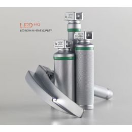 Λαβή Λαρυγγοσκοπίων Heine LED με Επαναφορτιζόμενες Μπαταρίες Ιόντων Λιθίου | Λαρυγγοσκόπια στο Paterakis Medical Group