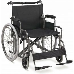 Αμαξίδιο Bariatric Steel 09-2-100 | Αναπηρικά Αμαξίδια Απλού Τύπου με μεγάλες πίσω ρόδες στο Paterakis Medical Group