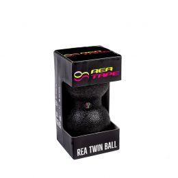 Rea Ball twin Μπάλα Μασάζ [16x8cm] - Μαύρη | Μπάλες - μπαλάκια εκγύμνασης στο Paterakis Medical Group