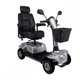 Mobiak Αναπηρικό Αμαξίδιο 125.5cm 0811820 Ασημί | Ηλεκτρικά Αναπηρικά Scooters στο Paterakis Medical Group