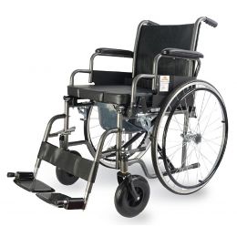 Χειροκίνητο Αναπηρικό Αμαξίδιο Medical Brace MB.W2007 με Τουαλέτα Συμπαγείς | Αναπηρικά Αμαξίδια Απλού Τύπου με WC στο Paterakis Medical Group