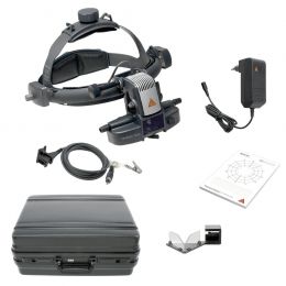 Σετ Έμμεσο Οφθαλμοσκόπιο Heine Omega 500® LED | Kit 1 (Τροφοδοσία Μετασχηματιστή Πρίζας) | Οφθαλμοσκόπια στο Paterakis Medical Group