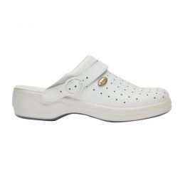 Scholl Professional New Bonus Punched Ανατομικά Σαμπό White | Ορθοπεδικά Υποδήματα - Σαμπώ στο Paterakis Medical Group