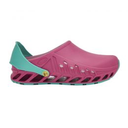 Scholl Professional Evoflex Ανατομικά Σαμπό Fuchsia/Emerald | Ορθοπεδικά Υποδήματα - Σαμπώ στο Paterakis Medical Group