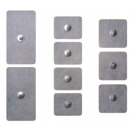 PG472 Ηλεκτρόδια με clip - 53mm x 96mm (4τεμάχια) | Είδη φυσικοθεραπείας στο Paterakis Medical Group