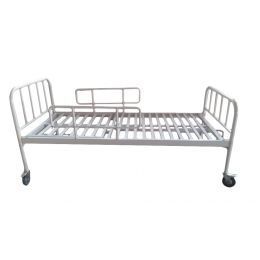 ΚΛΙΝΗ ΝΟΣΟΚΟΜΕΙΑΚΗ ΜΟΝΟΣΠΑΣΤΗ ΜΕ ΡΟΔΕΣ ΣΕΤ AC-403W | Χειροκίνητα Νοσοκομειακά Κρεβάτια στο Paterakis Medical Group