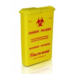 Δοχείο απόρριψης μολυσματικών Τσέπης | Μικροβιολογικά Εργαλεία - Αναλώσιμα στο Paterakis Medical Group