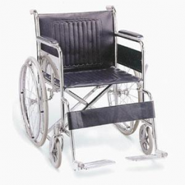 Αναπηρικό Αμαξίδιο 874-51 Μεγάλες Ρόδες (LARGE) | Αναπηρικά Αμαξίδια Απλού Τύπου με μεγάλες πίσω ρόδες στο Paterakis Medical Group